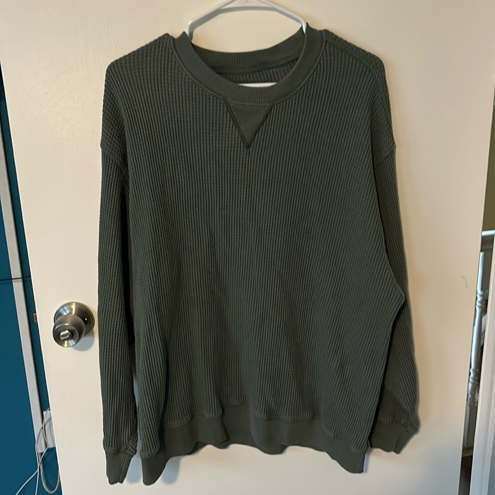 Aerie Waffle Sweatshirt